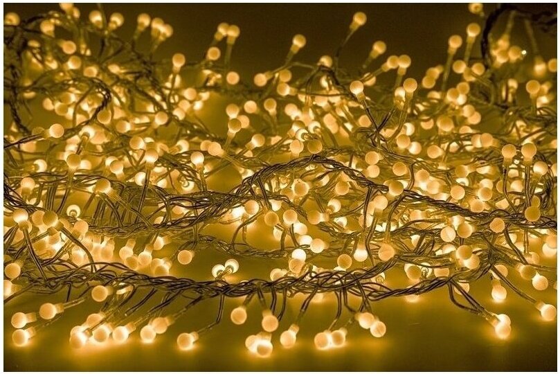 

Новогодняя гирлянда Neon-night Мишура LED зеленый [303-604], Гирлянда Мишура LED 3 м 288 диодов, цвет зеленый