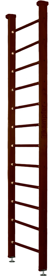 

Шведская стенка Kampfer Classic Ceiling №4 3 м вишневый