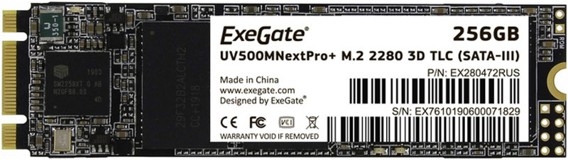 

SSD диск ExeGate Next Pro+ 256GB [EX280472RUS], SSD диск ExeGate Next Pro+ 256GB EX280472RUS