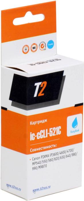 

Картридж для принтера и МФУ T2 IC-CCLI-521C, IC-CCLI-521C