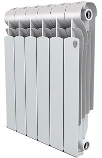 

Радиатор отопления Royal Thermo Indigo 500 (13 секций) алюминий, Радиатор отопления Royal Thermo Indigo 500/13с алюминий