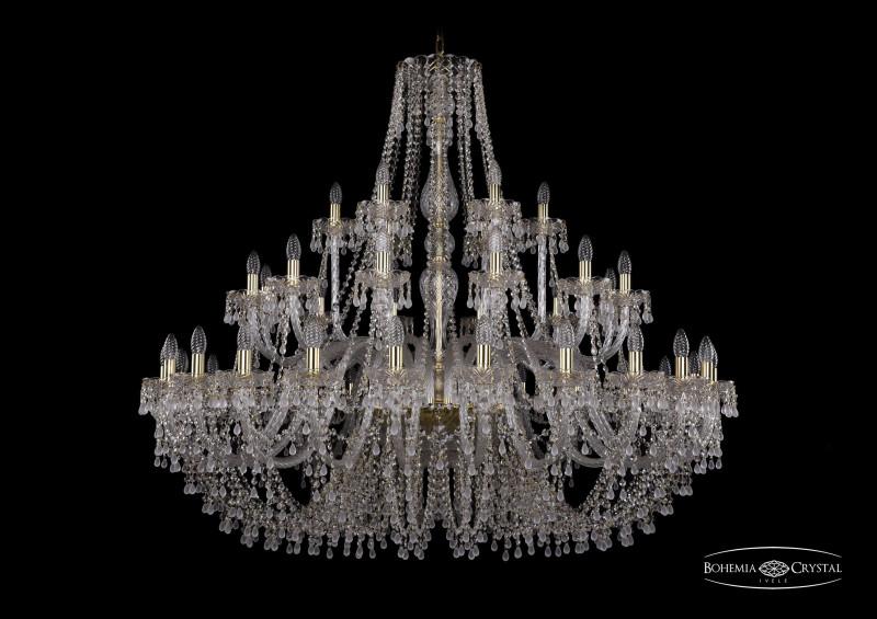 

Подвесная люстра Bohemia Ivele Crystal 1410/24+12+6/530/G/V0300