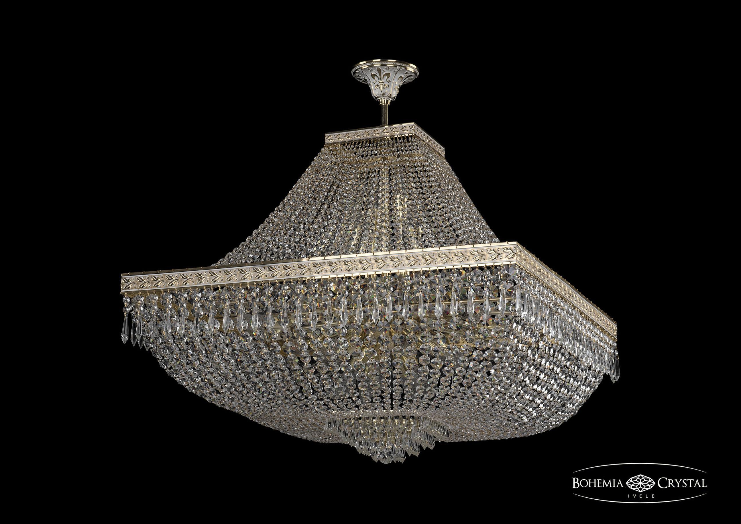 

Люстра на штанге Bohemia Ivele Crystal 19272/H1/80IV GW