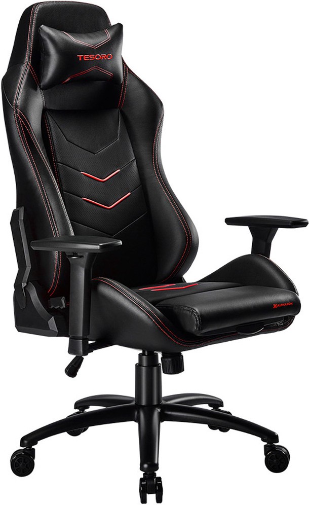 

Игровое кресло Tesoro Alphaeon S3 TS-F720 Red [TSF720RD], Офисное кресло Tesoro Alphaeon S3 TS-F720 Red