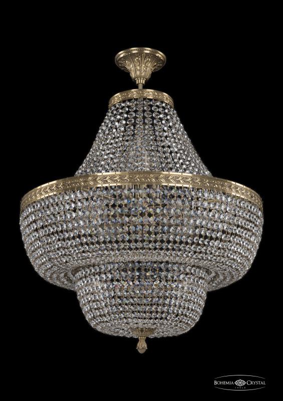 

Люстра на штанге Bohemia Ivele Crystal 19091/H1/55IV Pa C1