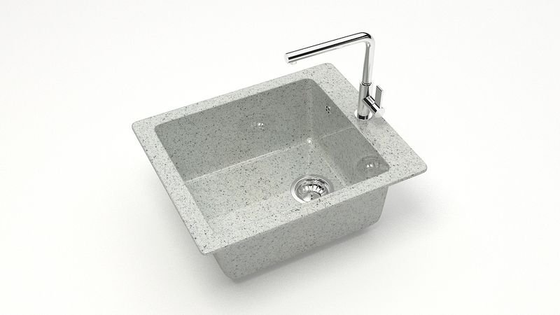 

Кухонная мойка Elmar M-05 светло-серый Q10, M-05