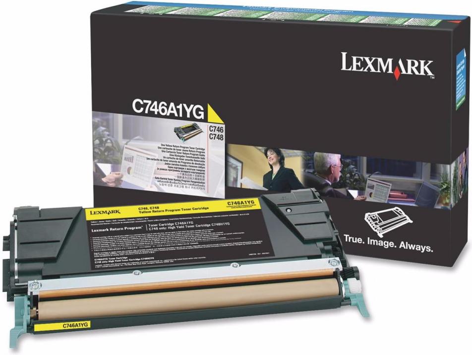 

Картридж для принтера Lexmark Toner Cartridge [C746A1YG], Toner Cartridge