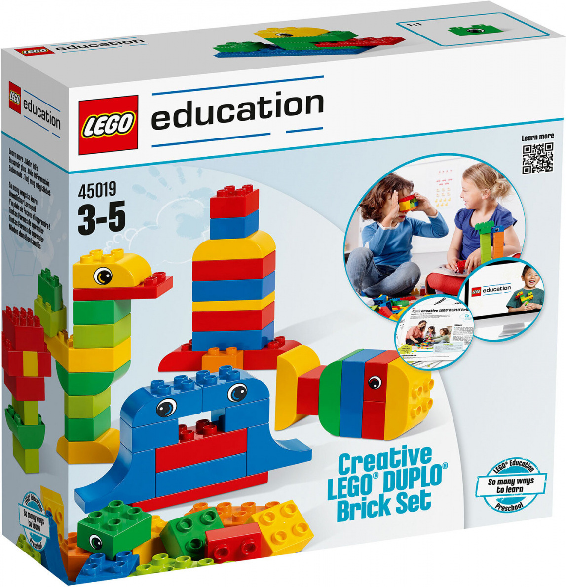 

Конструктор LEGO Education 45019 Кирпичики Duplo для творческих занятий, Конструктор LEGO Education Кирпичики Duplo 45019
