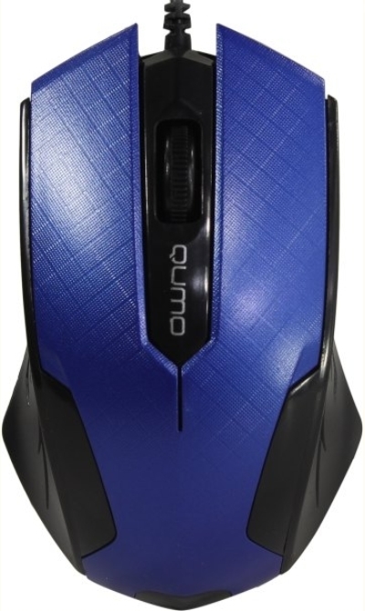 

Мышь QUMO Office M14 проводная оптическая голубая [24135], Мышь QUMO Office M14 проводная оптическая 24135 голубой