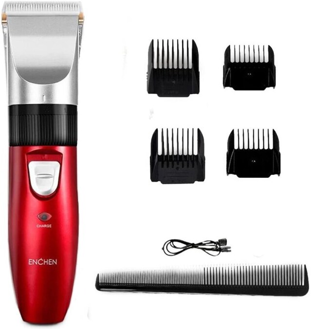 

Машинка для стрижки волос Enchen Sharp EC-712 White/Red