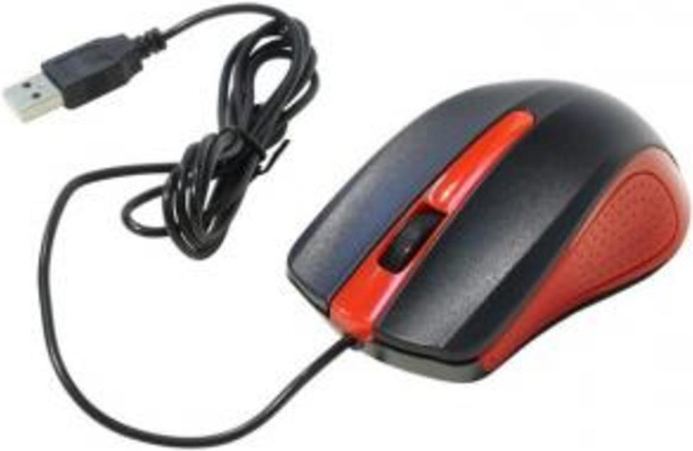 

Мышь Oklick 225M Black/Red (288237), 225M