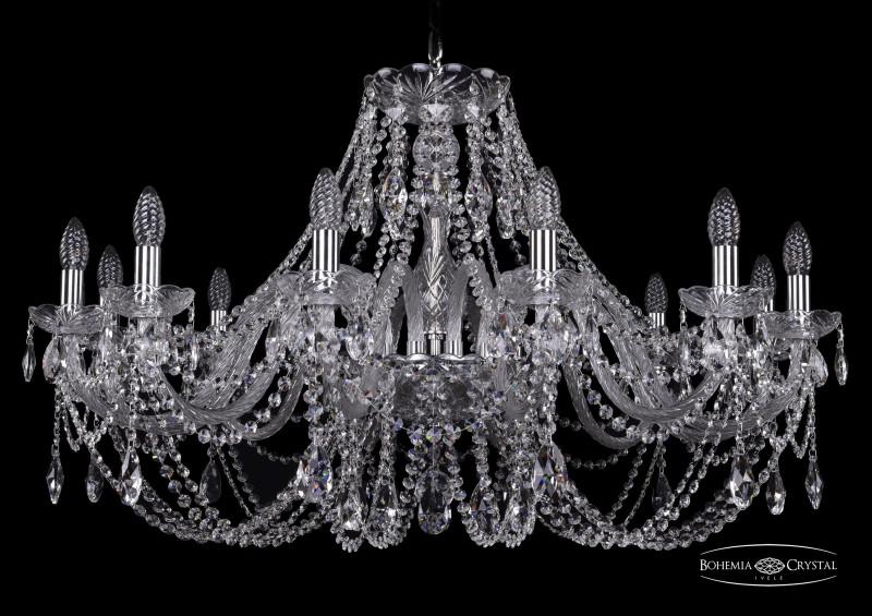 

Подвесная люстра Bohemia Ivele Crystal 1406/12/360/Ni