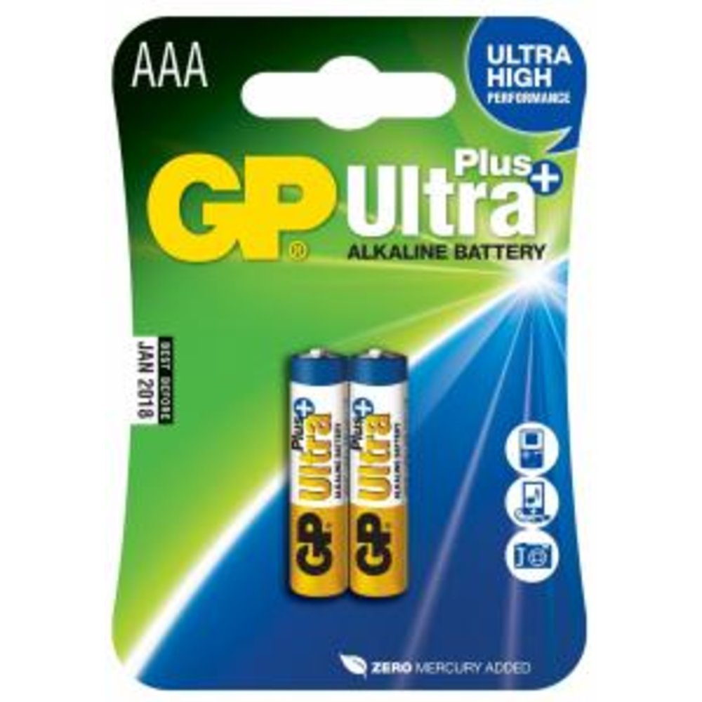 

Батарейка, аккумулятор, зарядное GP 24AUP 2шт Ultra Plus Alkaline AAA, 24AUP 2шт Ultra Plus Alkaline AAA