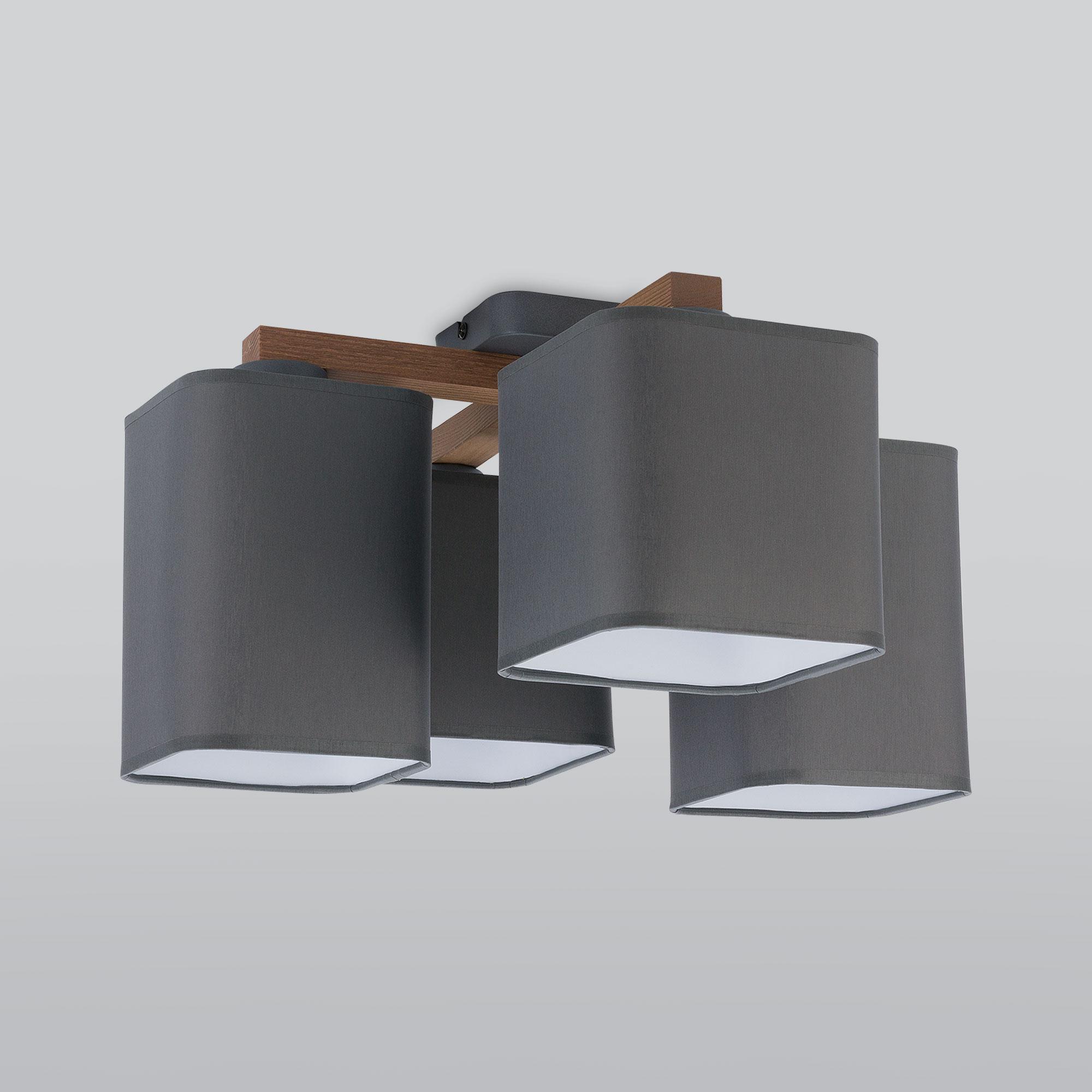 

Люстра накладная TK Lighting 4166 Tora Gray, 4166 Tora Gray