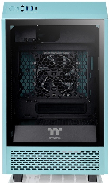 

Корпус для компьютера Thermaltake Tower 100 Turquoise бирюзовый (CA-1R3-00SBWN-00)