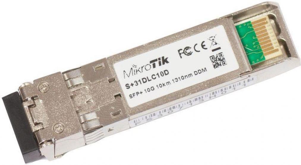 

Медиаконвертер Mikrotik S+31DLC10D трансивер, S+31DLC10D трансивер