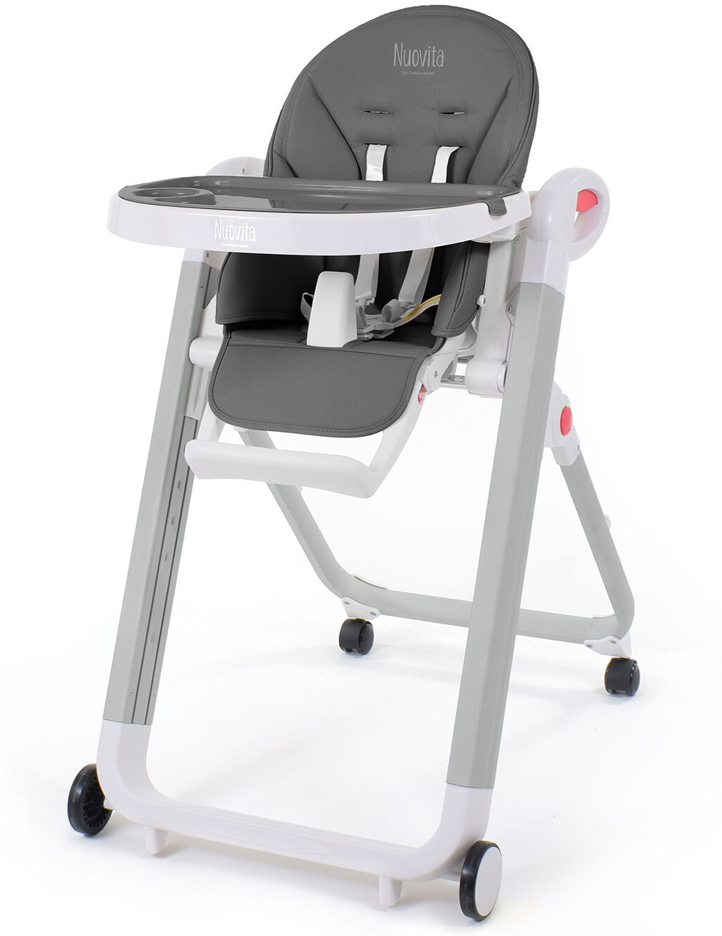 

Стульчик для кормления Nuovita Futuro Bianco grigio scuro