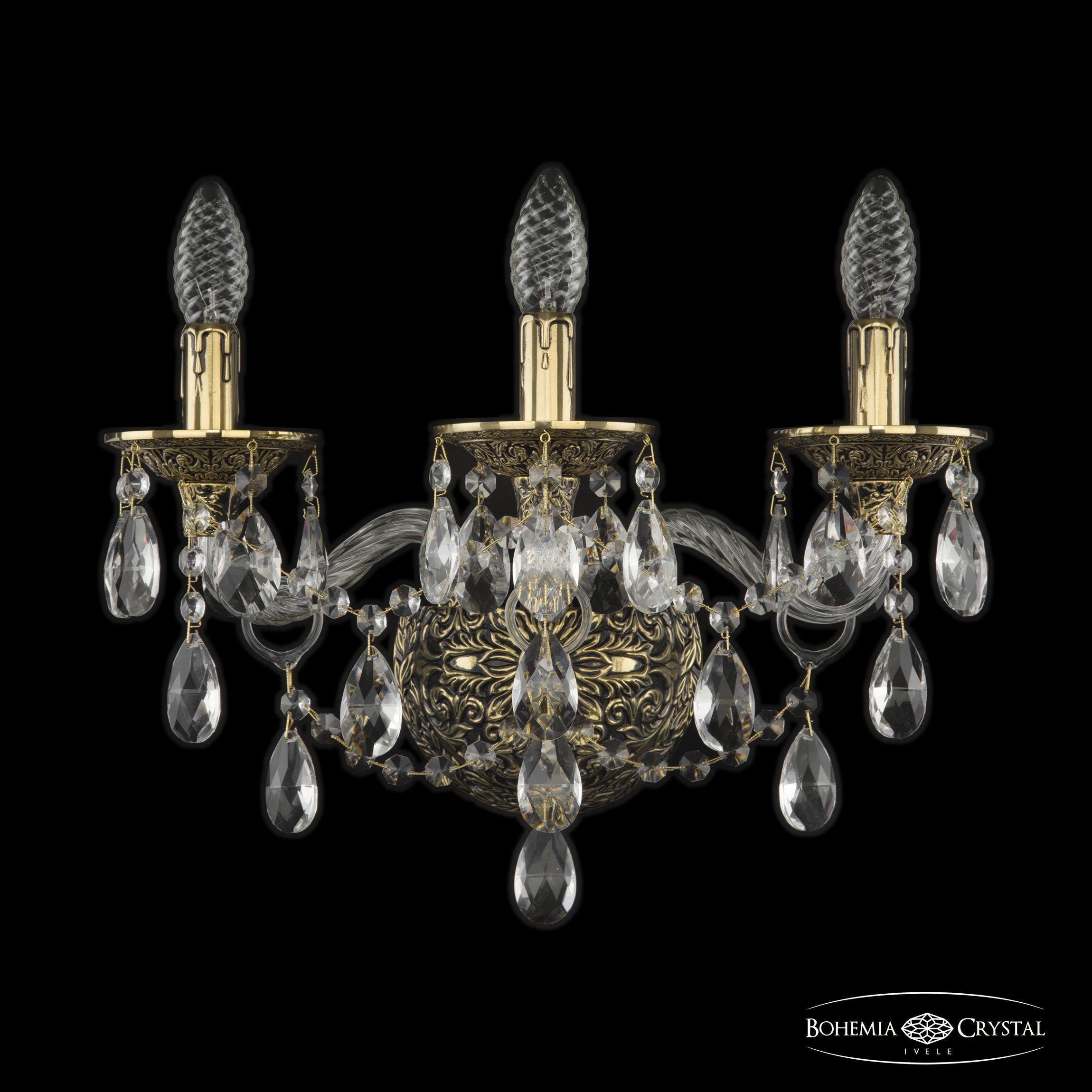 

Бра Bohemia Ivele Crystal 16115B/3/165 GB, 16115B/3/165 GB