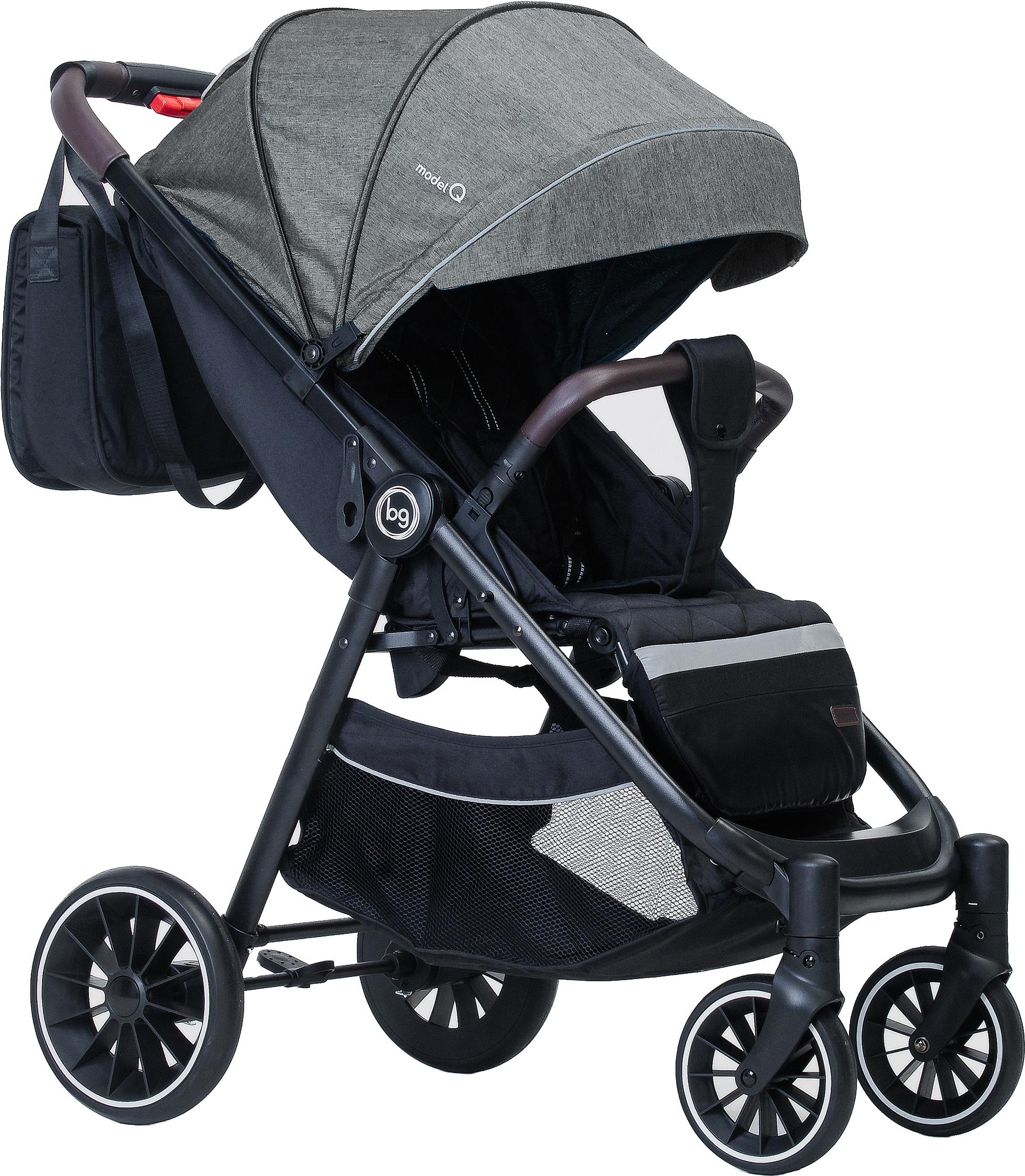 

Детская коляска Bubago Q BG 201 Space gray, Q BG 201
