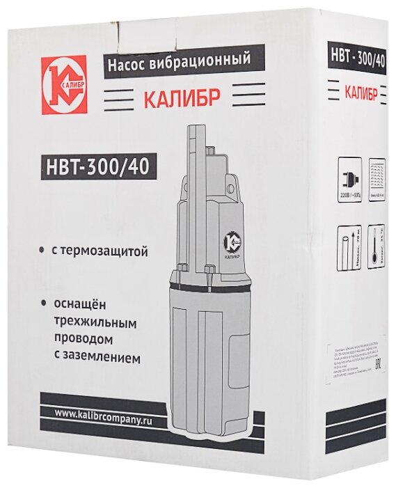 

Скважинный насос Калибр НВТ-300/40, НВТ-300/40