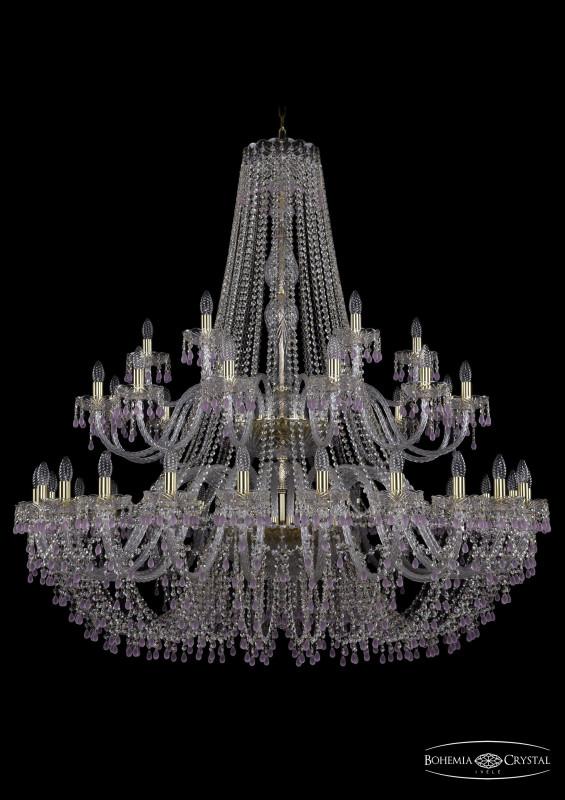 

Подвесная люстра Bohemia Ivele Crystal 1410/24+12+6/530/2d/G/V7010