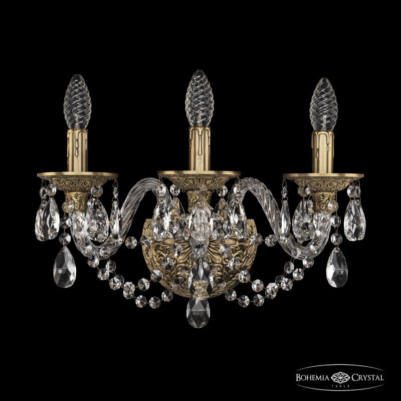 

Бра Bohemia Ivele Crystal хрустальная [16106B/3/165 FP], хрустальная