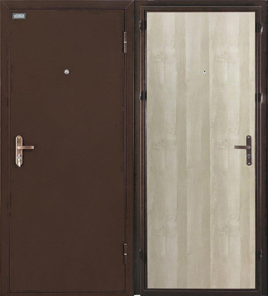 

Дверь входная el'Porta Ультра Лайт 95x205, правая антик медь/белый дуб, Ультра Лайт 95x205, правая