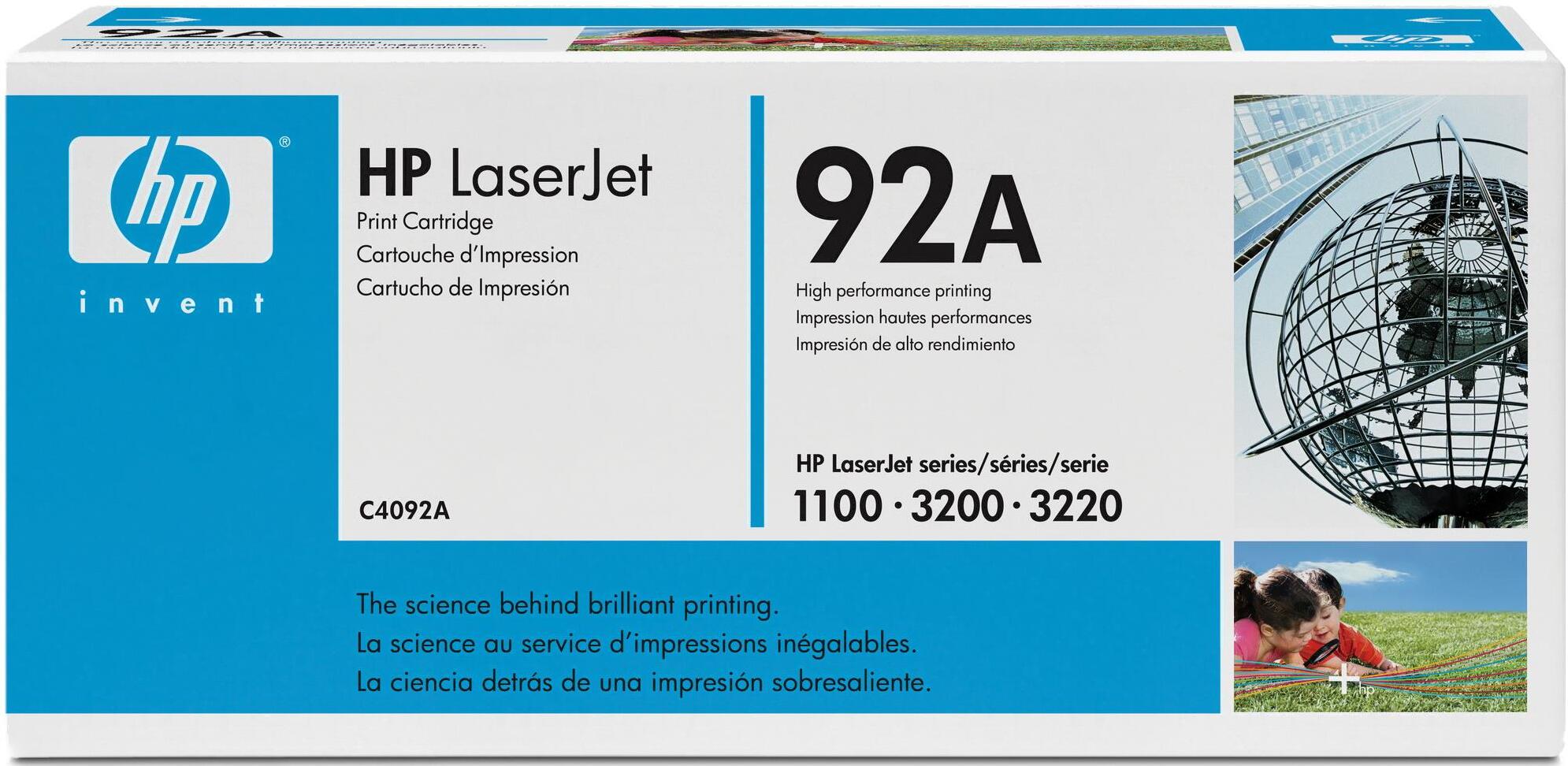 

Картридж для принтера HP 92A (C4092A), Картридж HP 92A C4092A черный