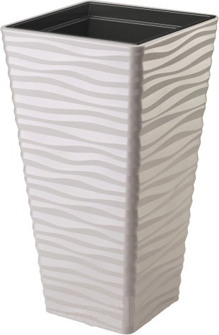 

Кашпо Formplastic Sahara Dunes 3970-055 светло-серый
