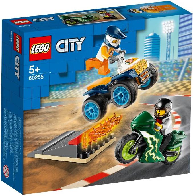 

Конструктор LEGO CITY Команда каскадёров [60255], CITY Команда каскадёров