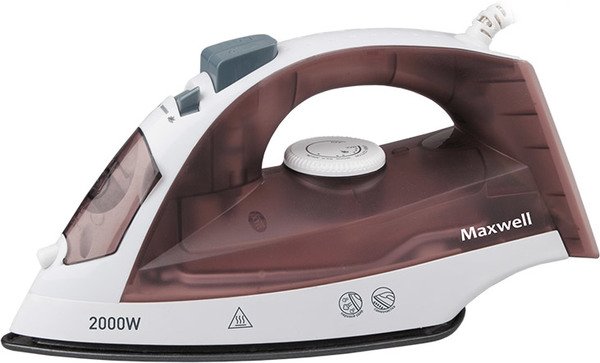 Maxwell MW-3049 BN - фото Утюг Maxwell MW-3049 BN