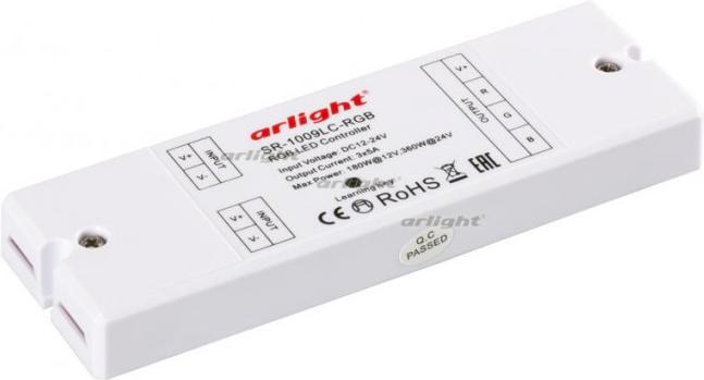 

Arlight Контроллер SR-1009LC-RGB (12-24V, 180-360W, S) [019788], Контроллер SR-1009LC-RGB (12-24V, 180-360W, S)