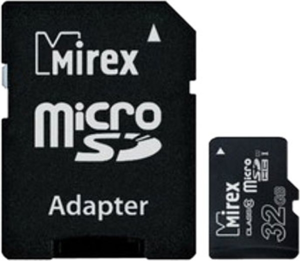 

Карта памяти Mirex microSDHC UHS-I (Class 10) 32GB [13612-MCSUHS32], Карта памяти Mirex microSDHC UHS-I (Class 10) 32GB (13612-MCSUHS32)