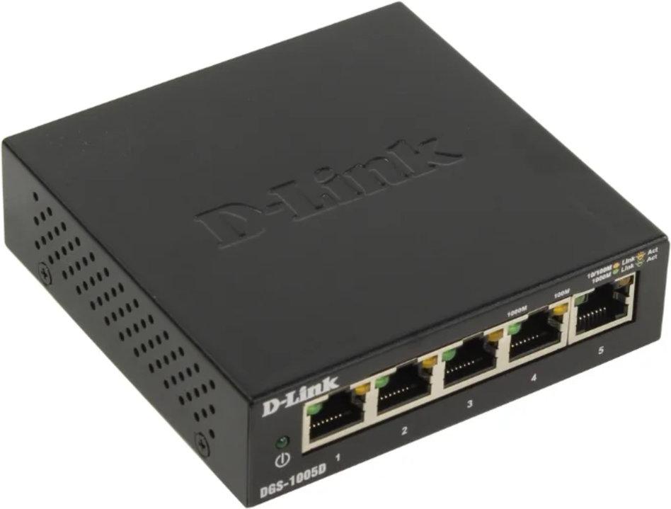 

Коммутатор D-Link DGS-1005D/I3A