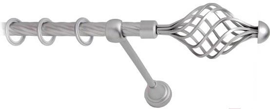 

Карниз Lm Decor Вираж 098 1р витой 3м сатин, Вираж 098 1р витой 16мм 3.0м