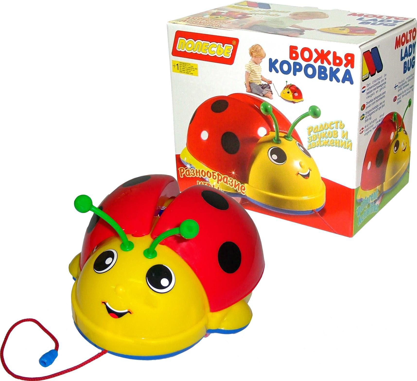 

Развивающая игрушка Полесье Божья коровка [9158], Развивающая игрушка Полесье Божья коровка 9158