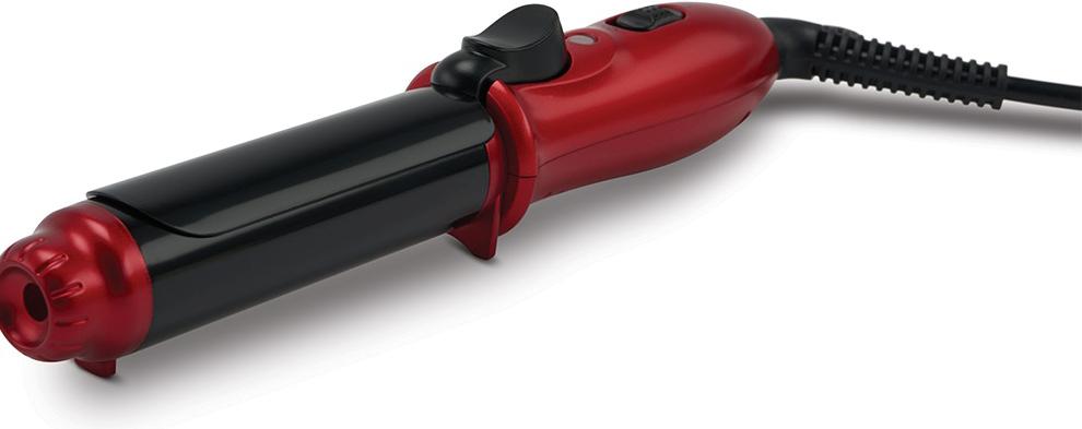 

Круглая плойка Polaris PHS 2580MK Mini, Стайлер Polaris PHS 2580MK Black/Red