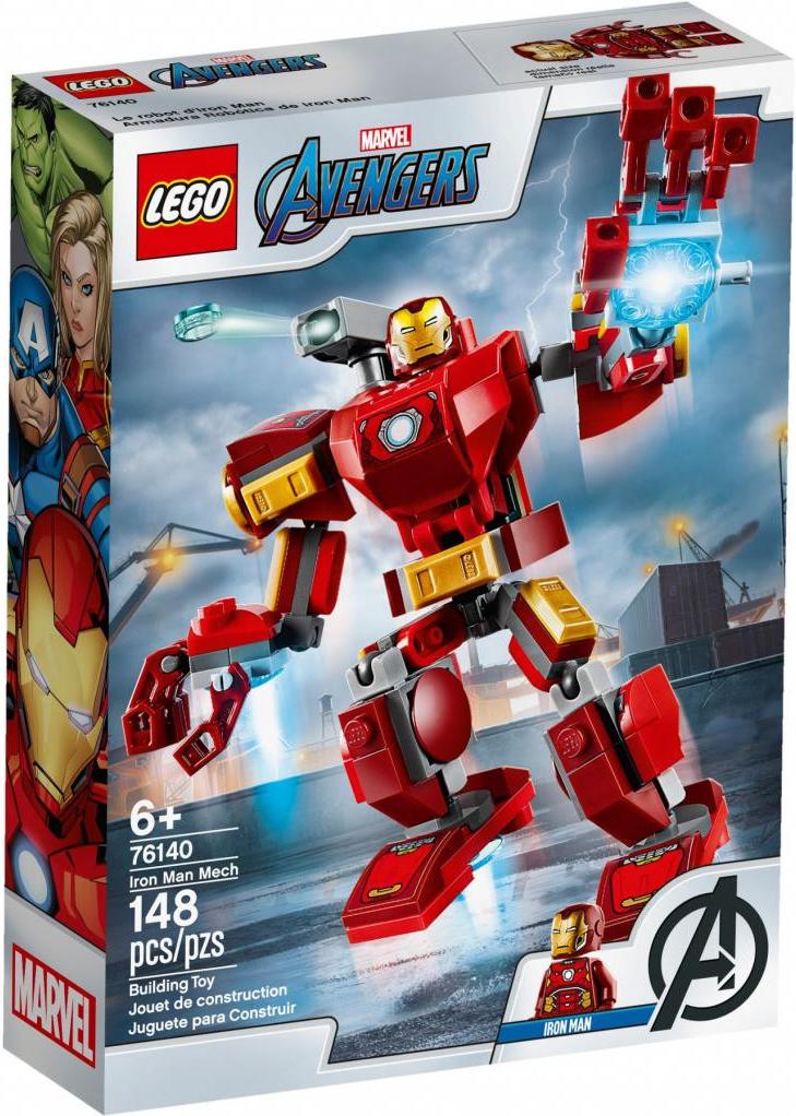 

Конструктор LEGO SUPER HEROES Железный Человек: трасформер [76140], SUPER HEROES Железный Человек: трасформер