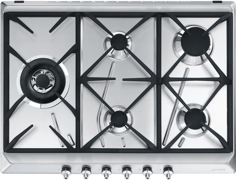 

Варочная панель Smeg SE775GH5, Варочная панель Smeg SE775GH5 Silver