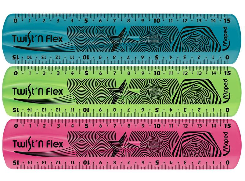 

Линейка Maped Twist`n Flex 15 см [279110], Twist`n Flex 15 см