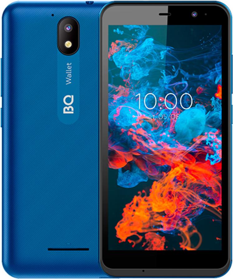 

Мобильный телефон BQ-Mobile 5045L Wallet Blue Chameleon [86186922], 5045L Wallet