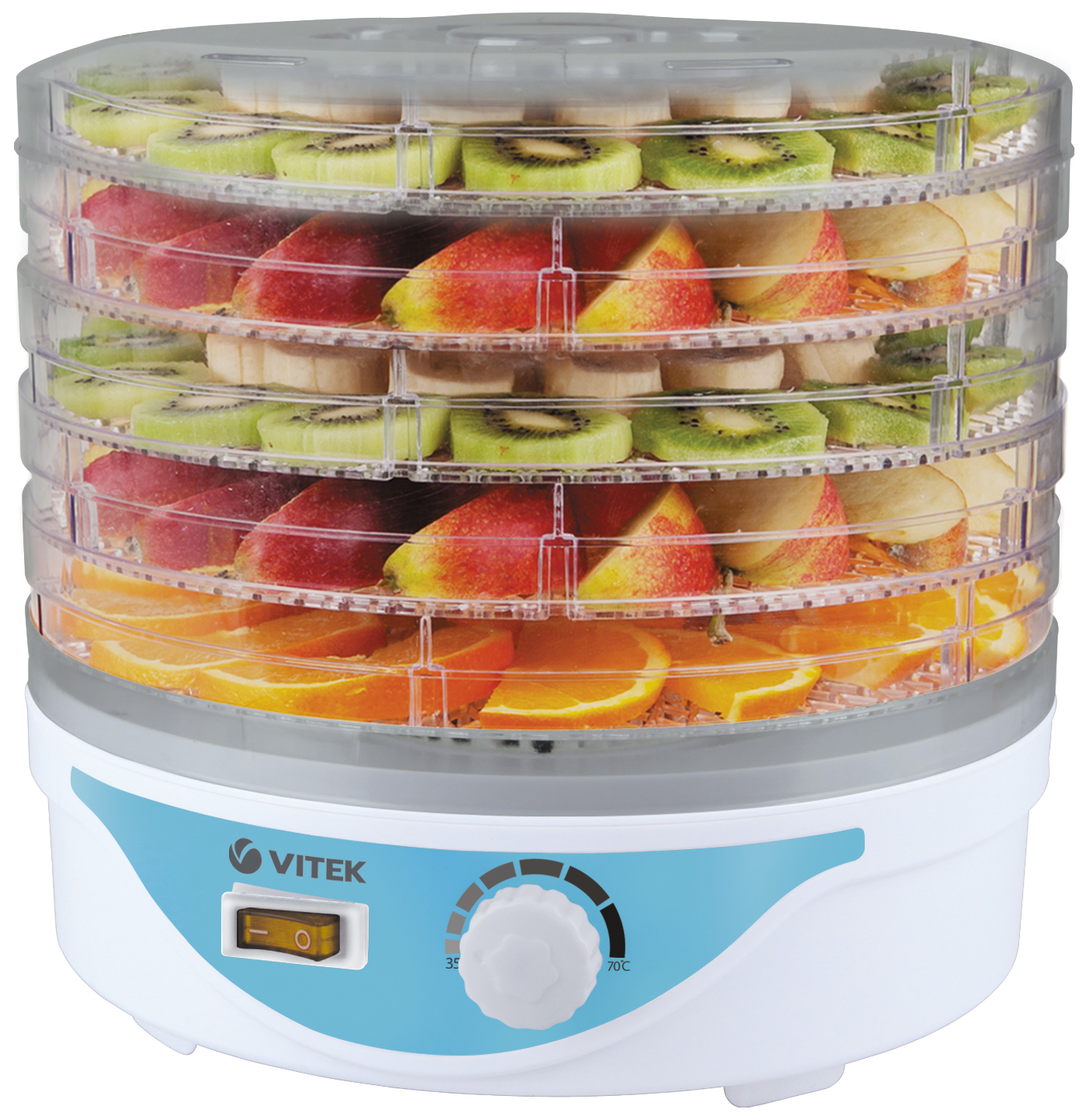 

Сушилка для овощей и фруктов Vitek VT-5055 W, VT-5055 W