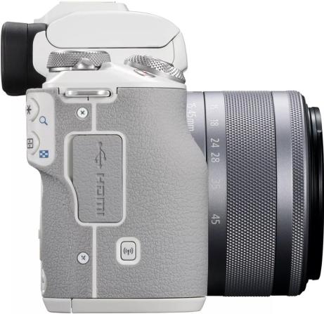 

Фотоаппарат Canon EOS M50 Mark I белый [4729C005], EOS M50 Mark I