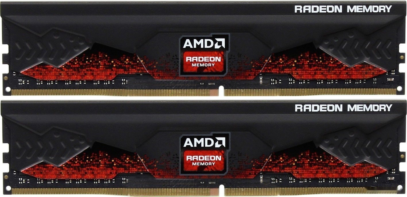 

Оперативная память AMD Radeon R9 Gamer Series 2x8GB DDR4 PC4-25600 (R9S416G3206U2K)