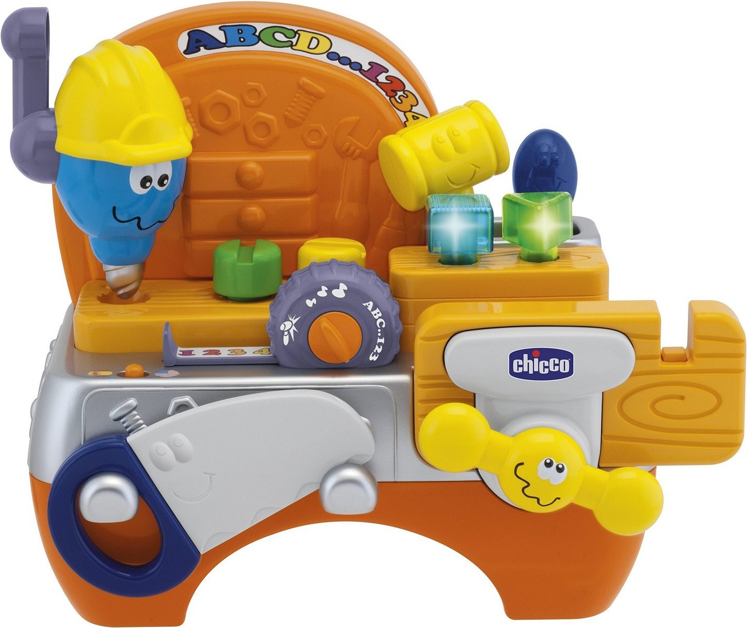 

Развивающая игрушка Chicco Говорящий набор плотника 340728272 [00069032000180], Развивающая игрушка Chicco Говорящий набор плотника 340728272 00069032000180