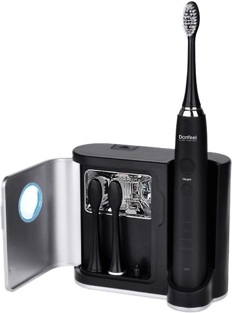

Электрическая зубная щетка Donfeel HSD-010 К1Ч Black, HSD-010 К1Ч