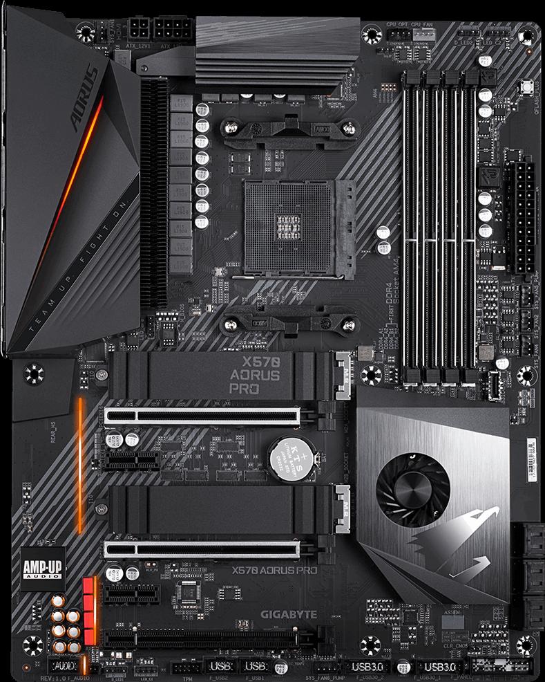 

Материнская плата Gigabyte X570 Aorus Pro, X570 Aorus Pro