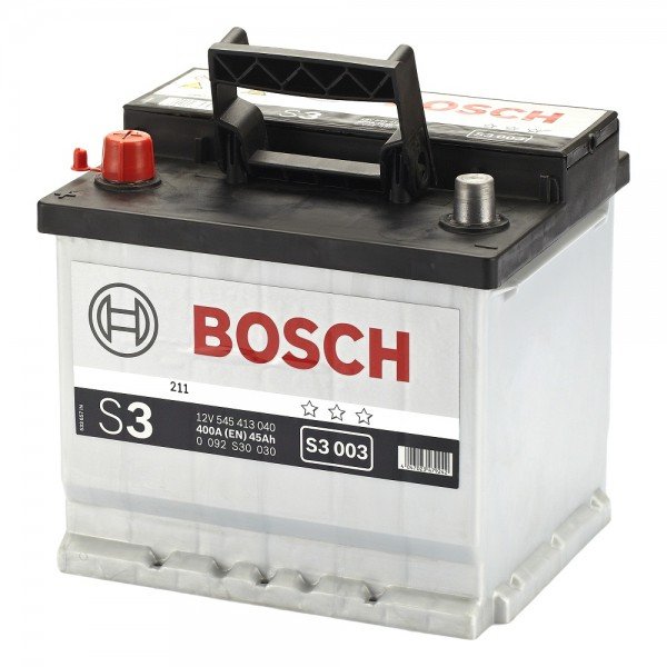 

Аккумулятор Bosch S3 0 092 S30 030 45 А/ч, S3 0 092 S30 030 45 А/ч