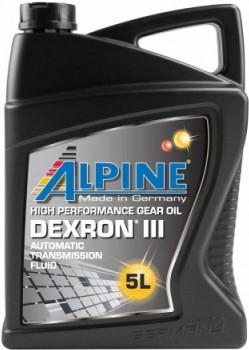 

Трансмиссионное масло Alpine ATF Dexron III 5л (0100662)