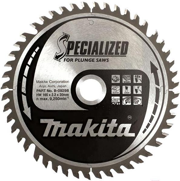 

Диск пильный Makita B-35293, 165x20x1.6x48T